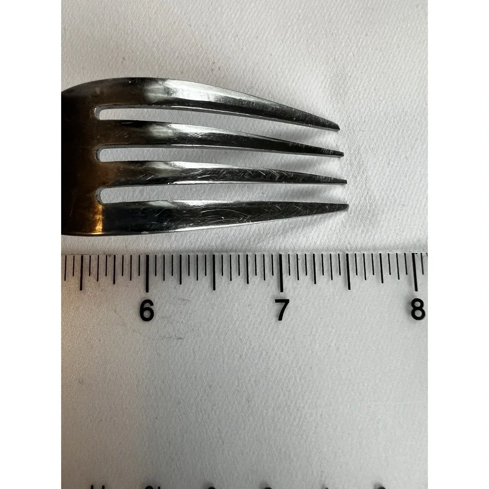 Oxford Hall Tally‎ Ho Stainless Steel Flatware Dinner Forks Scroll Floral